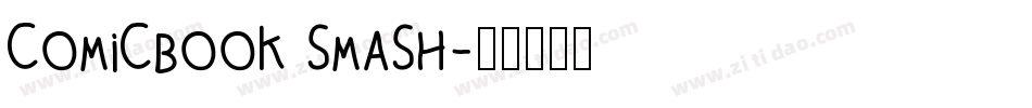 Comicbook smash字体转换
